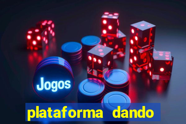 plataforma dando bonus de cadastro