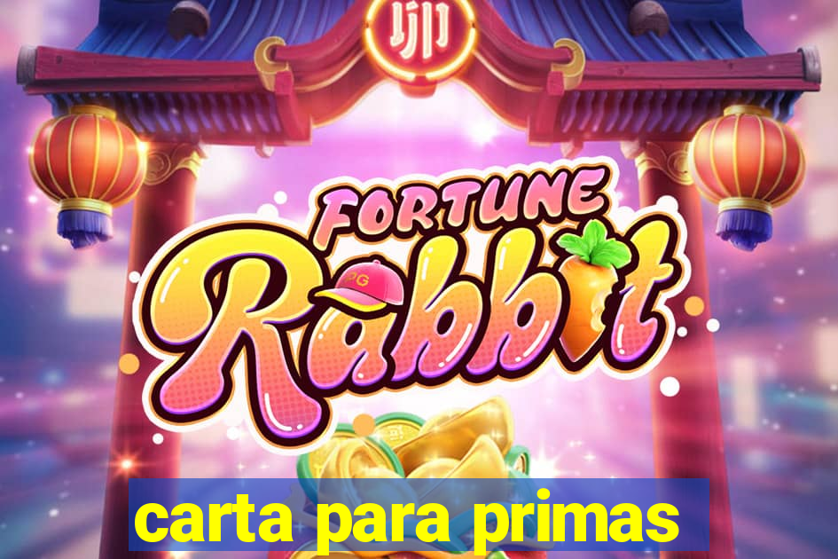 carta para primas