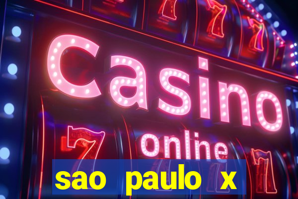 sao paulo x palmeiras palpite