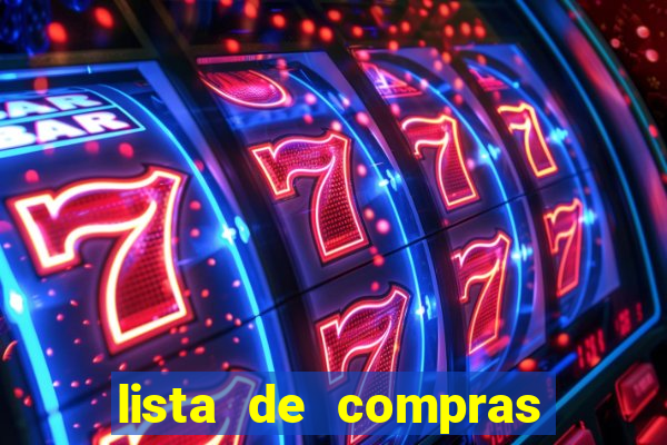 lista de compras supermercado completa pdf