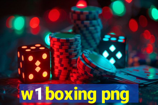 w1 boxing png
