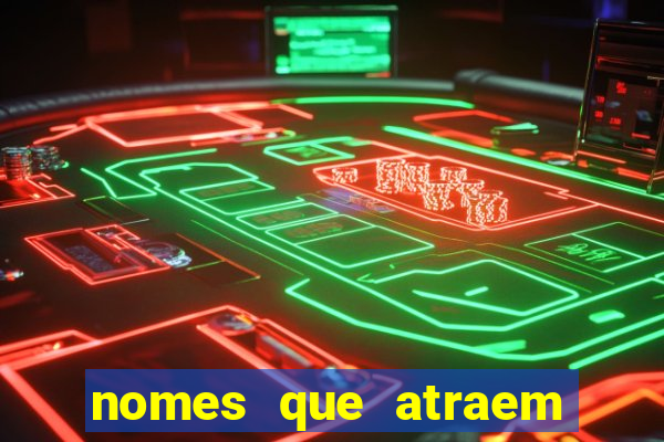 nomes que atraem sorte e dinheiro para empresas