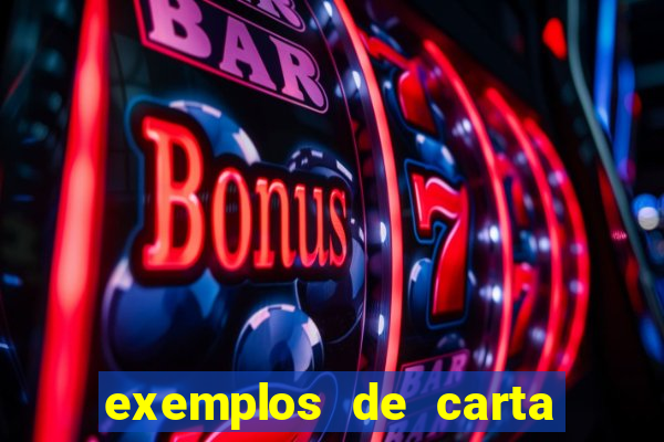 exemplos de carta do leitor