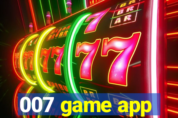 007 game app