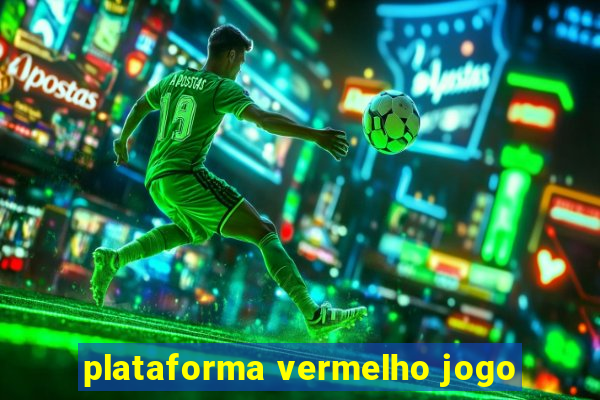 plataforma vermelho jogo