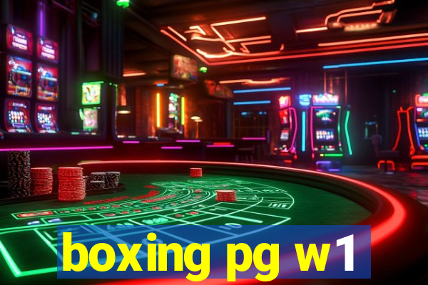boxing pg w1