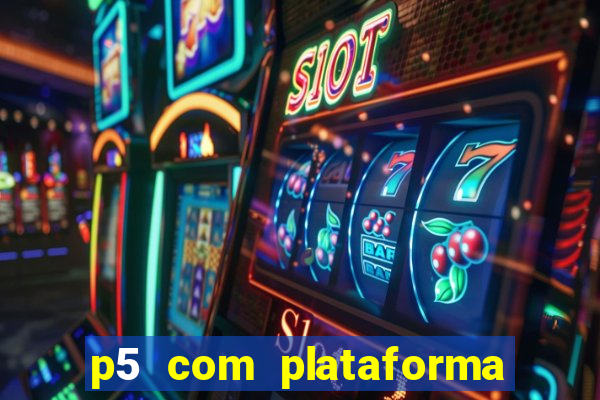 p5 com plataforma de jogos