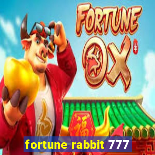 fortune rabbit 777