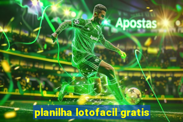 planilha lotofacil gratis