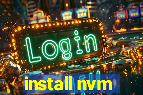 install nvm