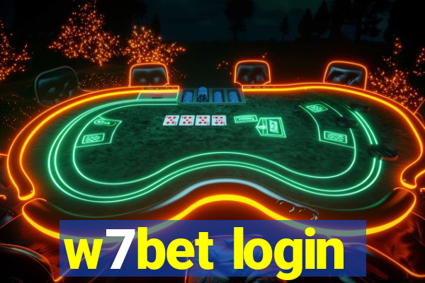 w7bet login
