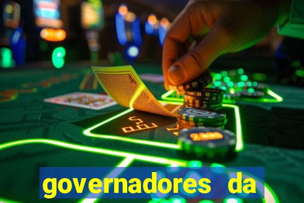 governadores da bahia por ano