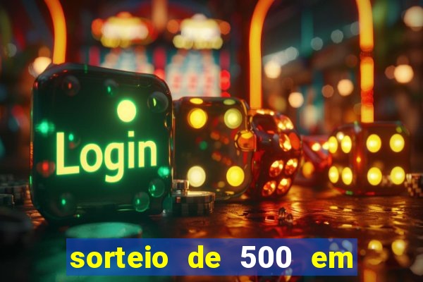 sorteio de 500 em cash toda segunda feira novibet como funciona