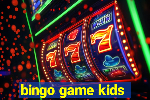 bingo game kids