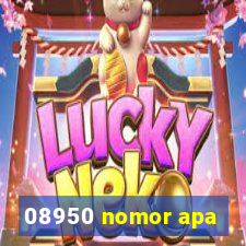 08950 nomor apa