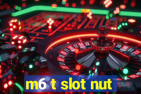 m6 t slot nut