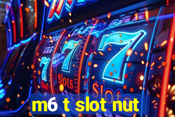 m6 t slot nut