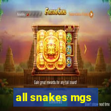 all snakes mgs