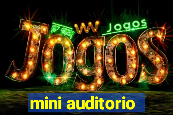 mini auditorio