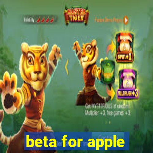 beta for apple