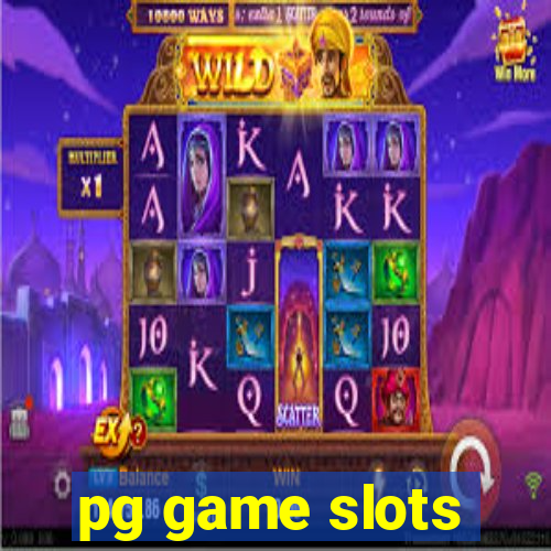 pg game slots