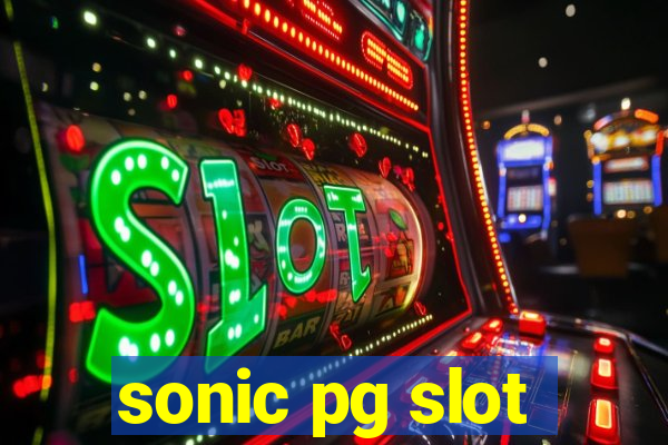 sonic pg slot