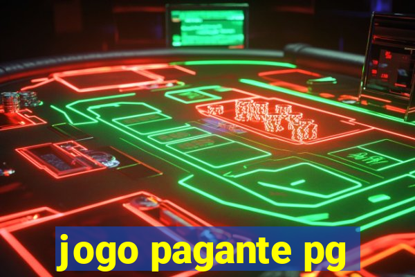 jogo pagante pg