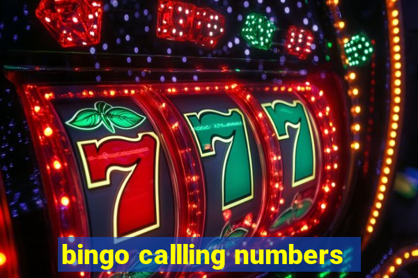 bingo callling numbers