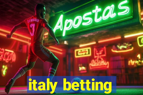 italy betting