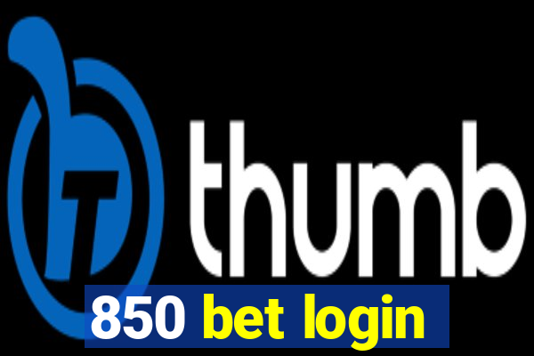 850 bet login