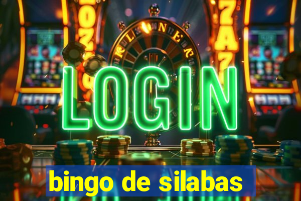 bingo de silabas