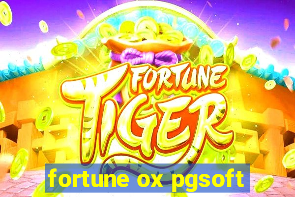 fortune ox pgsoft