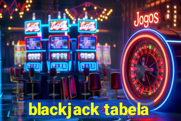 blackjack tabela