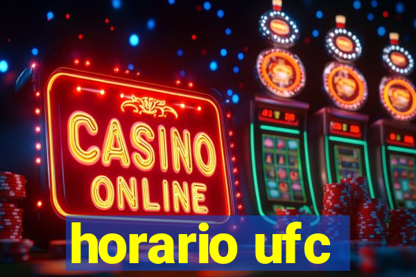 horario ufc