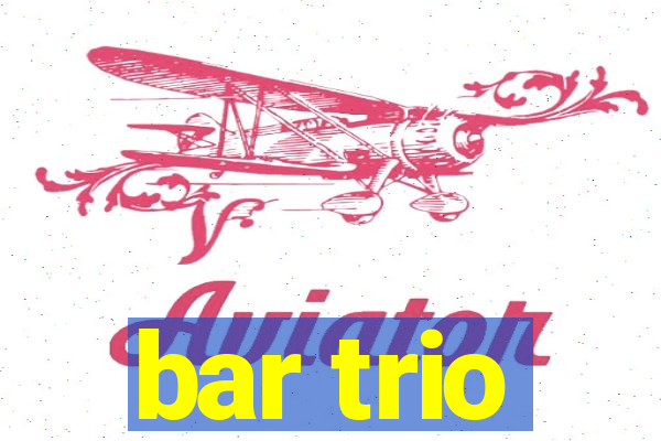 bar trio