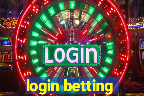 login betting