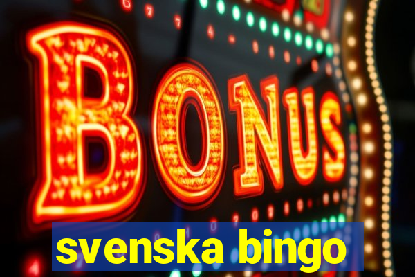 svenska bingo