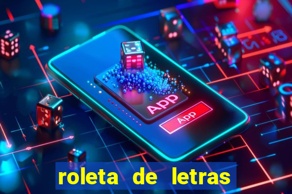 roleta de letras stop online