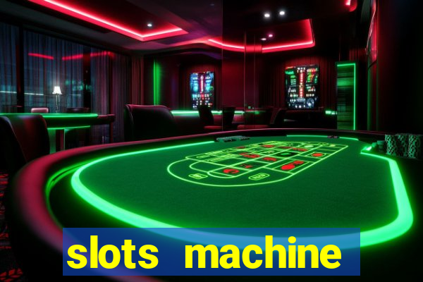 slots machine online free