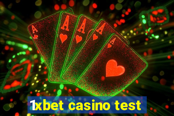 1xbet casino test