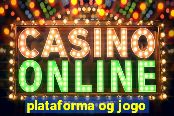 plataforma og jogo