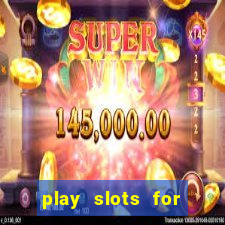 play slots for money online