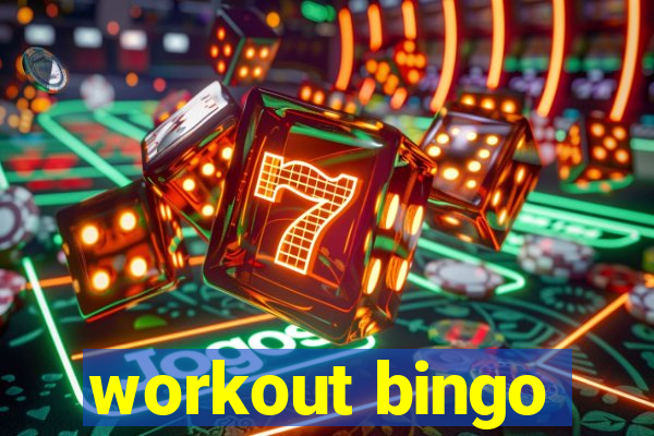 workout bingo