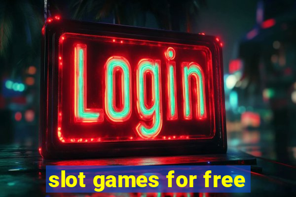 slot games for free