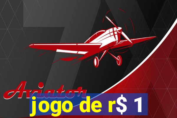 jogo de r$ 1