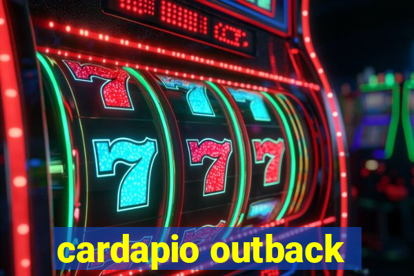 cardapio outback