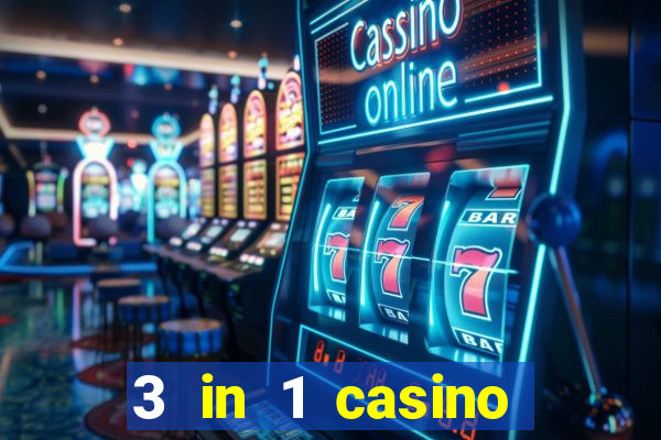 3 in 1 casino game set