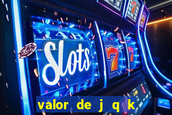 valor de j q k en blackjack
