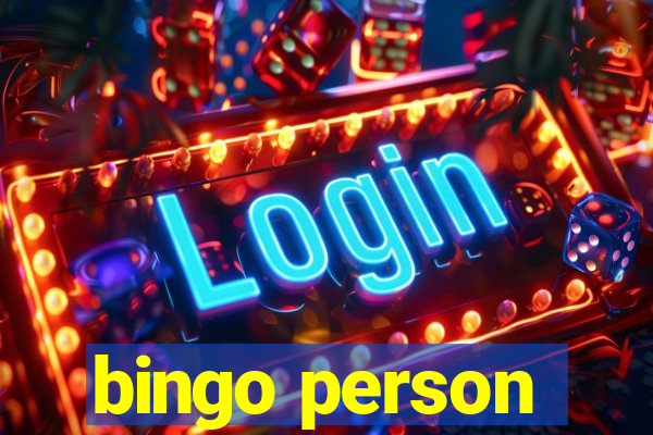 bingo person