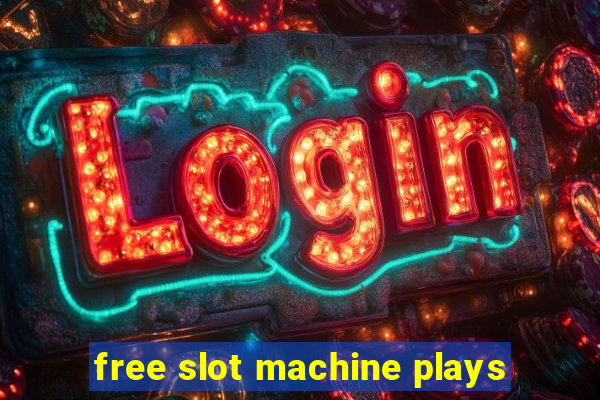 free slot machine plays